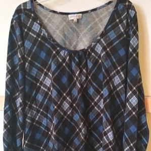 Flannel Tunic Shirt